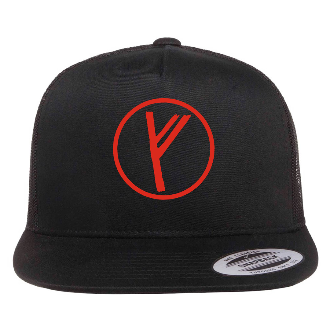 Retro Trucker Cap (Red Icon Logo)
